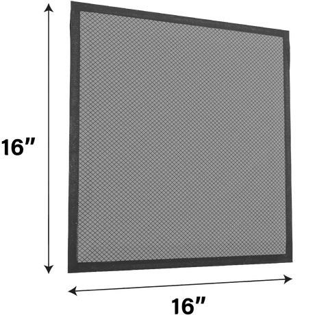 Air-Care 16-In. Wide Flexible Permanent Electrostatic Washable 1-In. Deep MERV 8 Air Filter - 16x16x1
