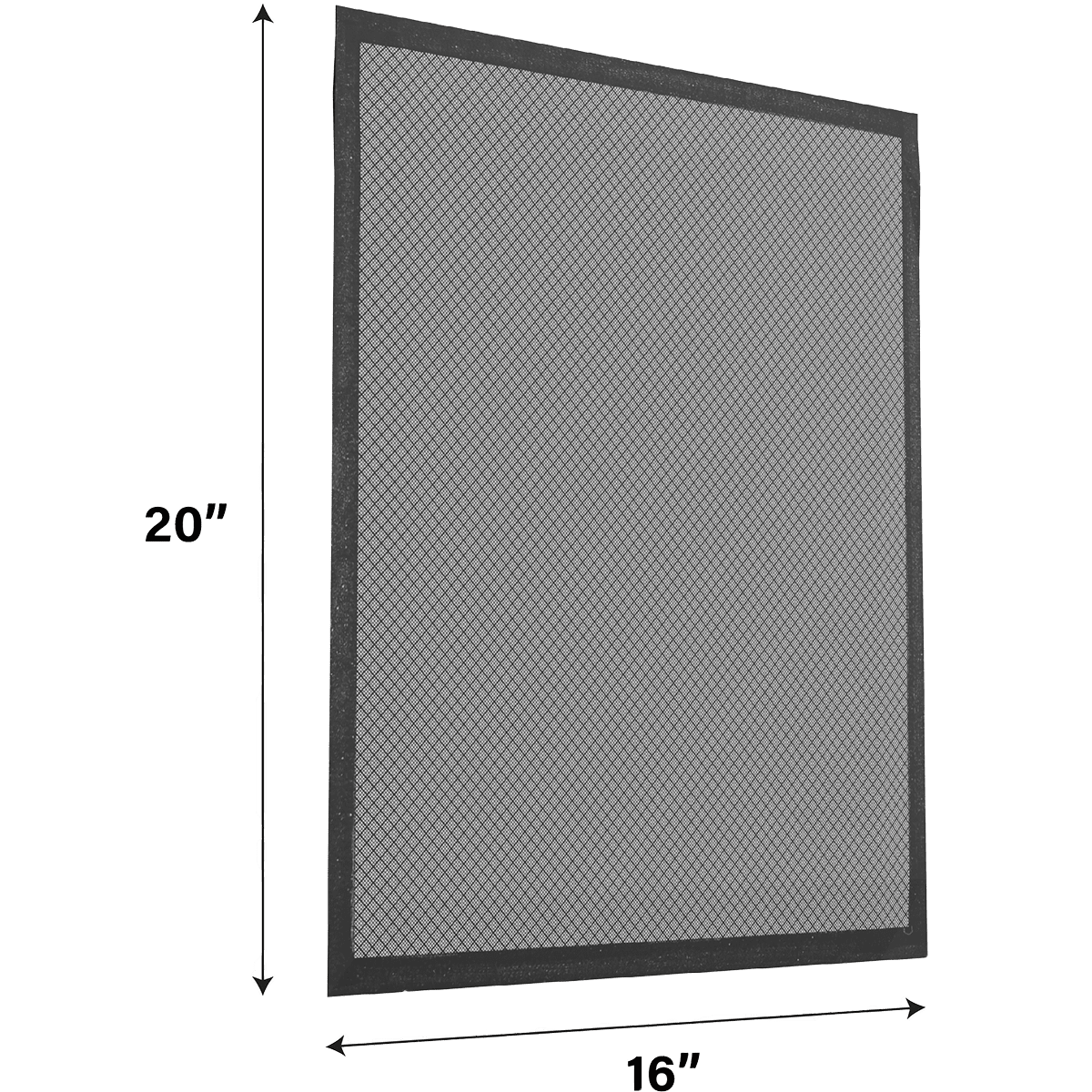 Air-Care 16-In. Wide Flexible Permanent Electrostatic Washable 1-In. Deep MERV 8 Air Filter - 16x20x1