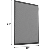 Air-Care 16-In. Wide Flexible Permanent Electrostatic Washable 1-In. Deep MERV 8 Air Filter - 16x24x1