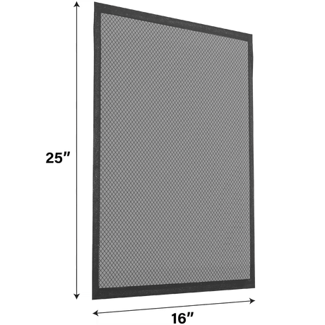 Air-Care 16-In. Wide Flexible Permanent Electrostatic Washable 1-In. Deep MERV 8 Air Filter - 16x25x1
