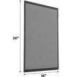 Air-Care 16-In. Wide Flexible Permanent Electrostatic Washable 1-In. Deep MERV 8 Air Filter - 16x30x1