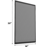 Air-Care 16-In. Wide Flexible Permanent Electrostatic Washable 1-In. Deep MERV 8 Air Filter - 16x30x1