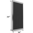 Air-Care 16-In. Wide Permanent Electrostatic Washable 1-In. Deep MERV 8 Air Filter - 16x30x1