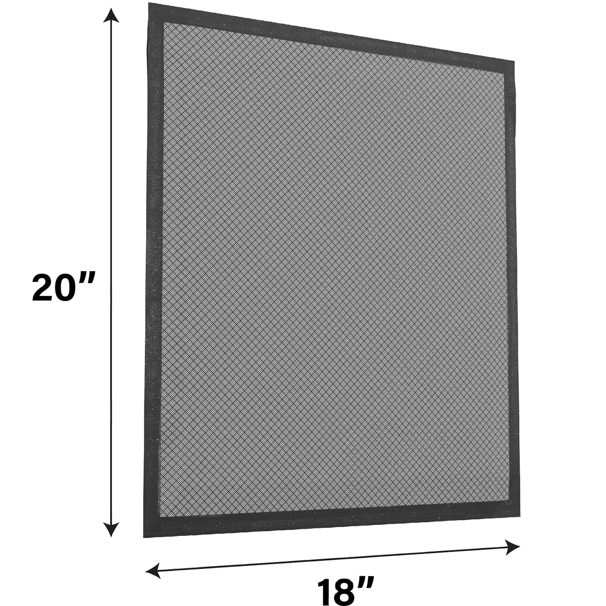 Air-Care 18-In. Wide Flexible Permanent Electrostatic Washable 1-In. Deep MERV 8 Air Filter - 18x20x1