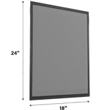 Air-Care 18-In. Wide Flexible Permanent Electrostatic Washable 1-In. Deep MERV 8 Air Filter - 18x24x1