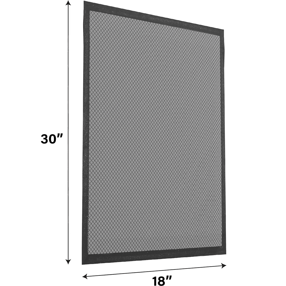 Air-Care 18-In. Wide Flexible Permanent Electrostatic Washable 1-In. Deep MERV 8 Air Filter - 18x30x1