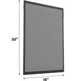 Air-Care 18-In. Wide Flexible Permanent Electrostatic Washable 1-In. Deep MERV 8 Air Filter - 18x30x1
