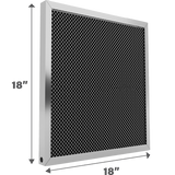 Air-Care 18-In. Wide Permanent Electrostatic Washable 1-In. Deep MERV 8 Air Filter - 18x18x1