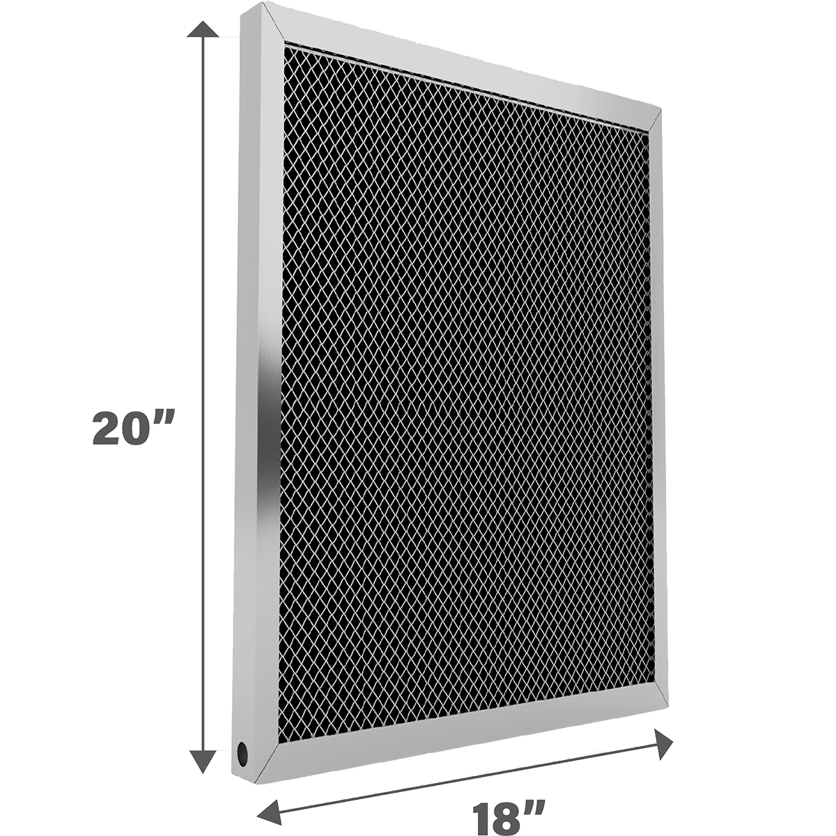 Air-Care 18-In. Wide Permanent Electrostatic Washable 1-In. Deep MERV 8 Air Filter - 18x20x1