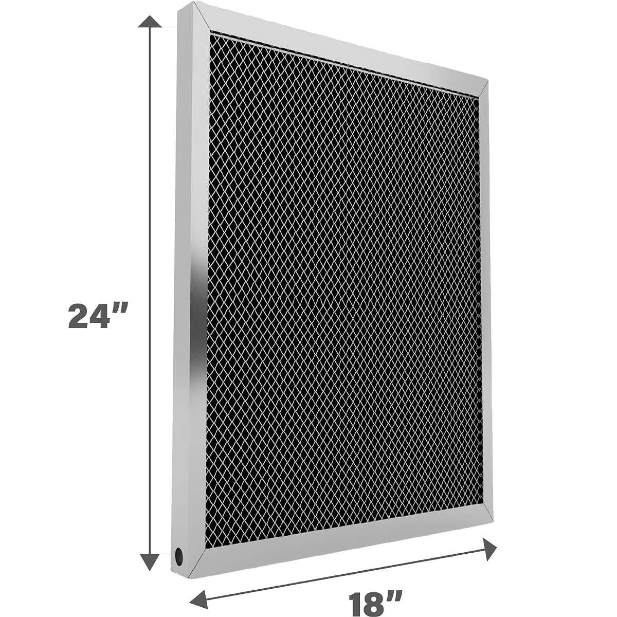 Air-Care 18-In. Wide Permanent Electrostatic Washable 1-In. Deep MERV 8 Air Filter - 18x24x1