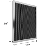 Air-Care 18-In. Wide Permanent Electrostatic Washable 1-In. Deep MERV 8 Air Filter - 18x25x1
