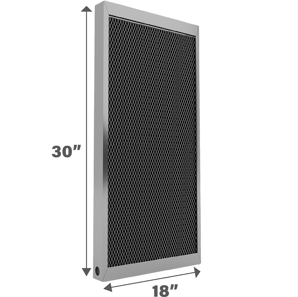 Air-Care 18-In. Wide Permanent Electrostatic Washable 1-In. Deep MERV 8 Air Filter - 18x30x1