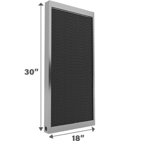 Air-Care 18-In. Wide Permanent Electrostatic Washable 1-In. Deep MERV 8 Air Filter - 18x30x1