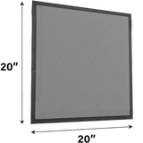 Air-Care 20-In. Wide Flexible Permanent Electrostatic Washable 1-In. Deep MERV 8 Air Filter - 20x20x1