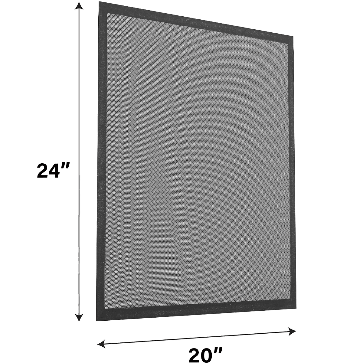 Air-Care 20-In. Wide Flexible Permanent Electrostatic Washable 1-In. Deep MERV 8 Air Filter - 20x24x1