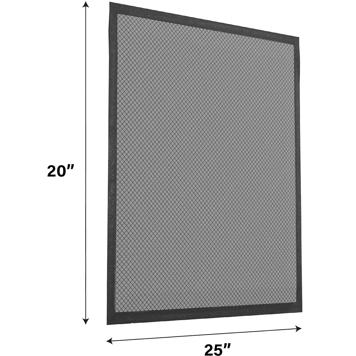 Air-Care 20-In. Wide Flexible Permanent Electrostatic Washable 1-In. Deep MERV 8 Air Filter - 20x25x1