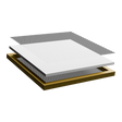 Air-Care Bio Cart Pre-filter Pad - 5-Pack - Exploded Gold Frame