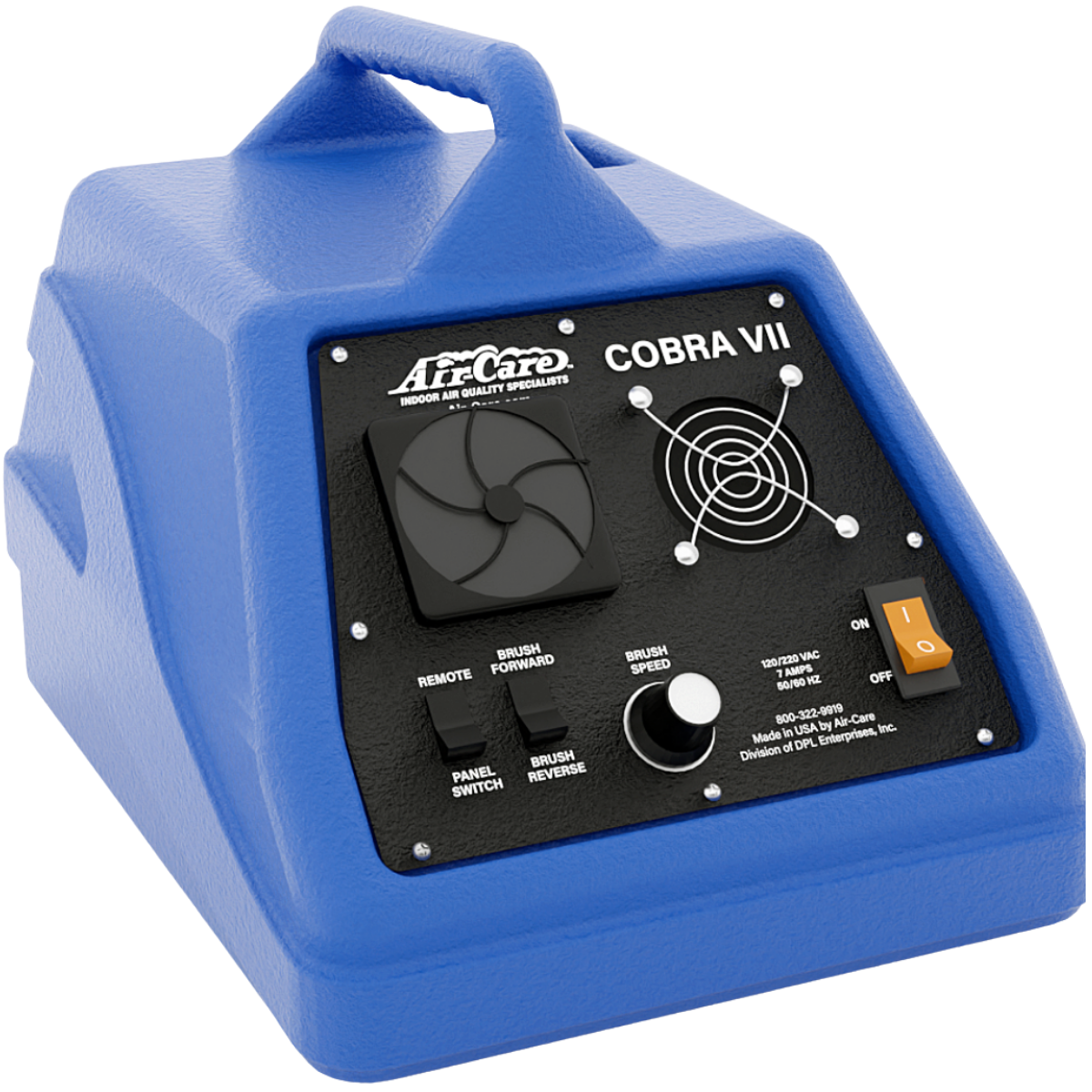 Air-Care Cobra 7 Power Brush System Air Duct Contact Cleaning System - Main