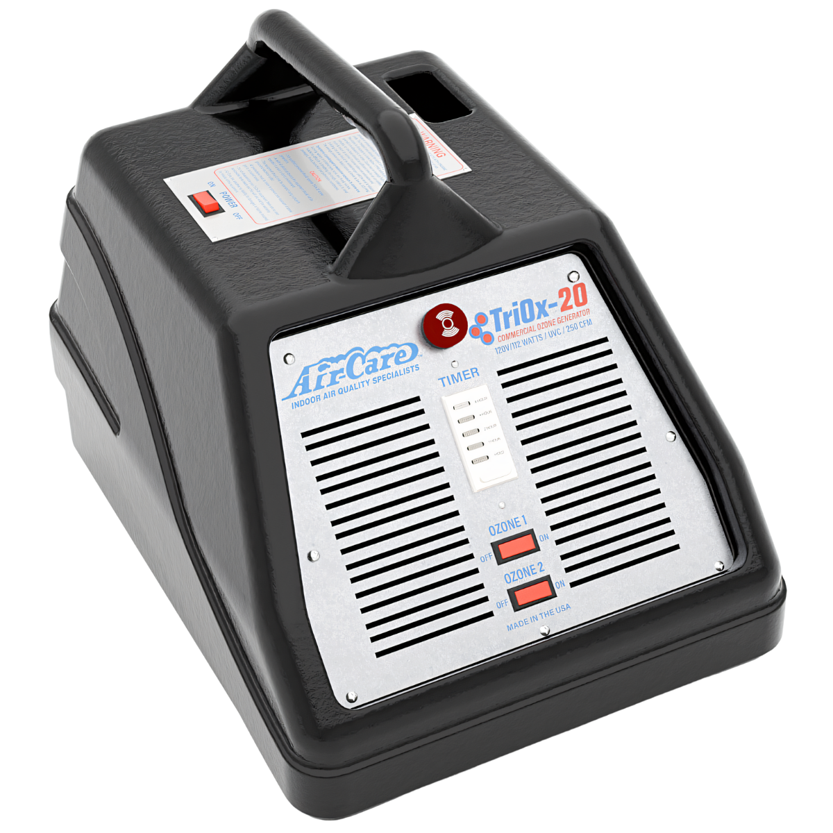 Air-Care TriOx-20 Commercial Ozone Generator - Angle 1