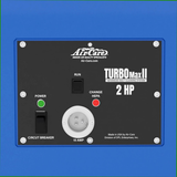 Air-Care TurboMax II 2 HP Negative Air Duct Cleaning Machine - Controls