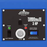 Air-Care TurboMax III 3 HP Negative Air Duct Cleaning Machine - Controls
