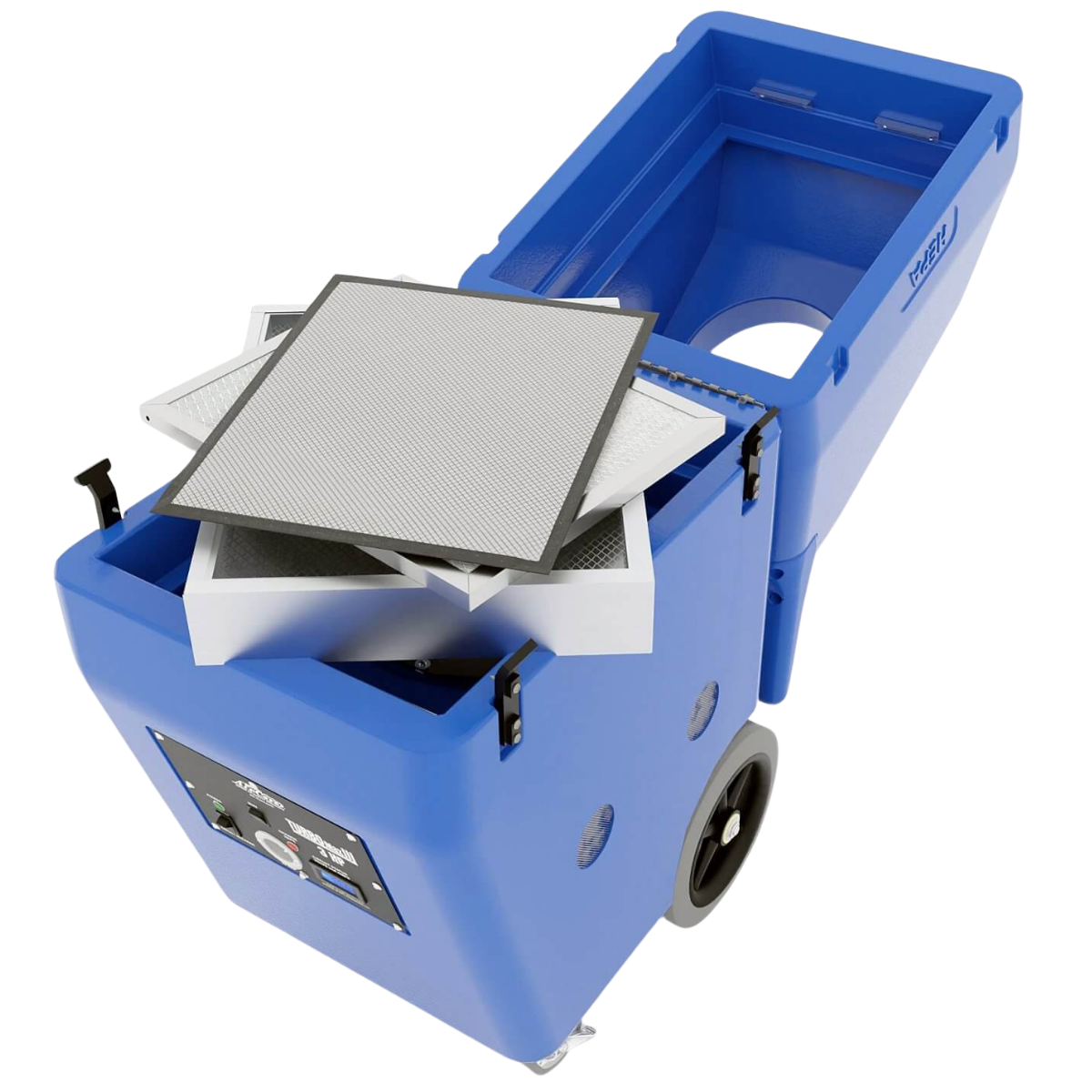Air-Care TurboMax III 3 HP Negative Air Duct Cleaning Machine - w/ Filters