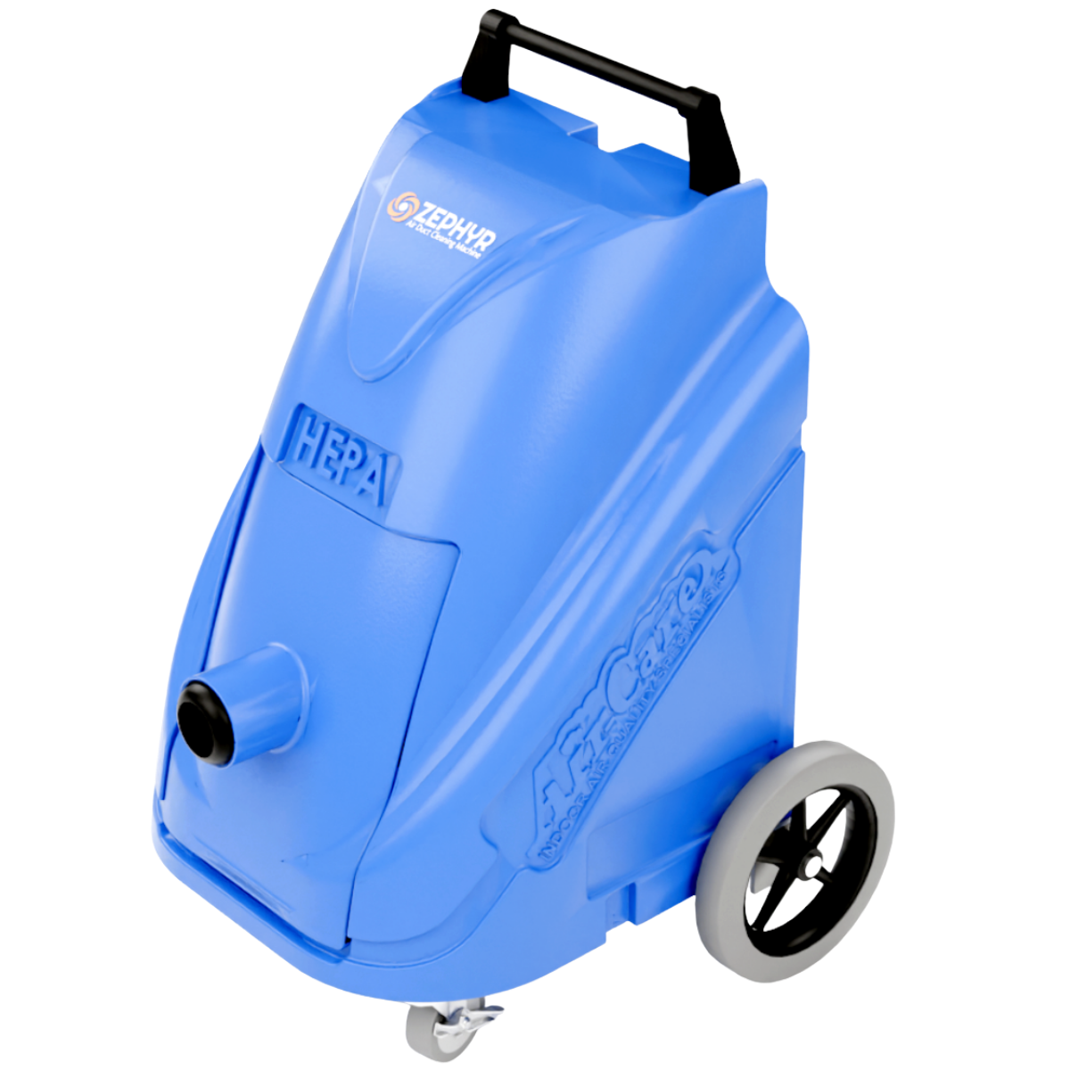 Air-Care Zephyr Portable Air Duct and Dryer Vent Cleaning Machine - Angle
