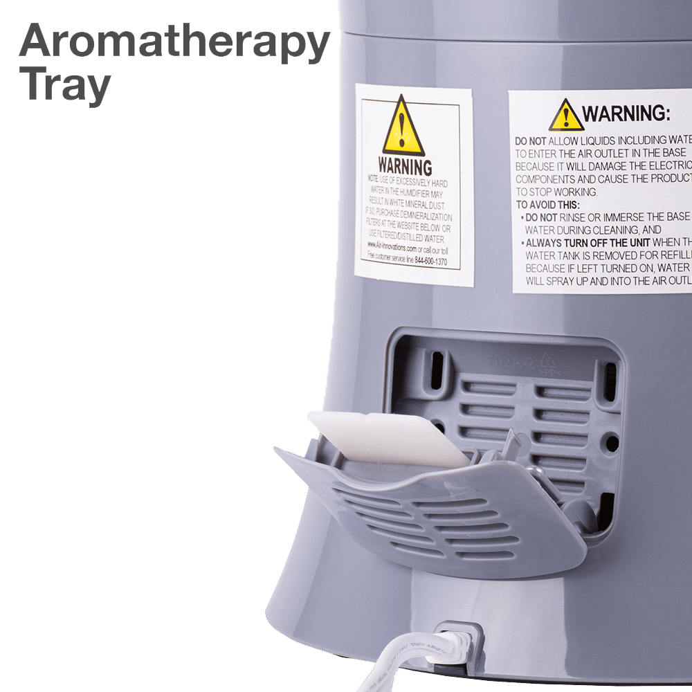 Air Innovations 1.7 Gal. Ultrasonic Cool Mist Humidifier w/ Remote - Aromatherapy Tray
