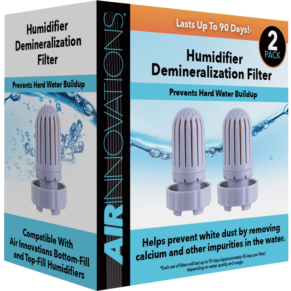 Air Innovations Humidifier Demineralization Filter (FILTER03-SILVER) 2-Pack Box