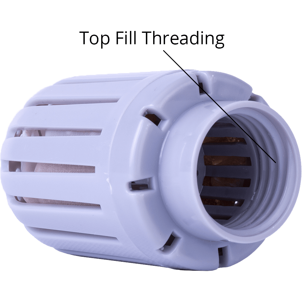 Air Innovations Humidifier Demineralization Filter (FILTER03-SILVER) - Top Fill Threading