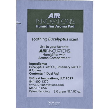 Air Innovations Humidifier Aroma Pads - Eucalyptus - Pouch