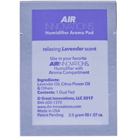 Air Innovations Humidifier Aroma Pads - Lavender pouch
