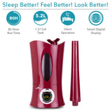 Air Innovations 1.7 Gal. Ultrasonic Cool Mist Humidifier - Functions include 80-hour run time, silent operation, & smart digital display.