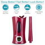 Air Innovations 1.7 Gal. Ultrasonic Cool Mist Humidifier - Functions include 80-hour run time, silent operation, & smart digital display.