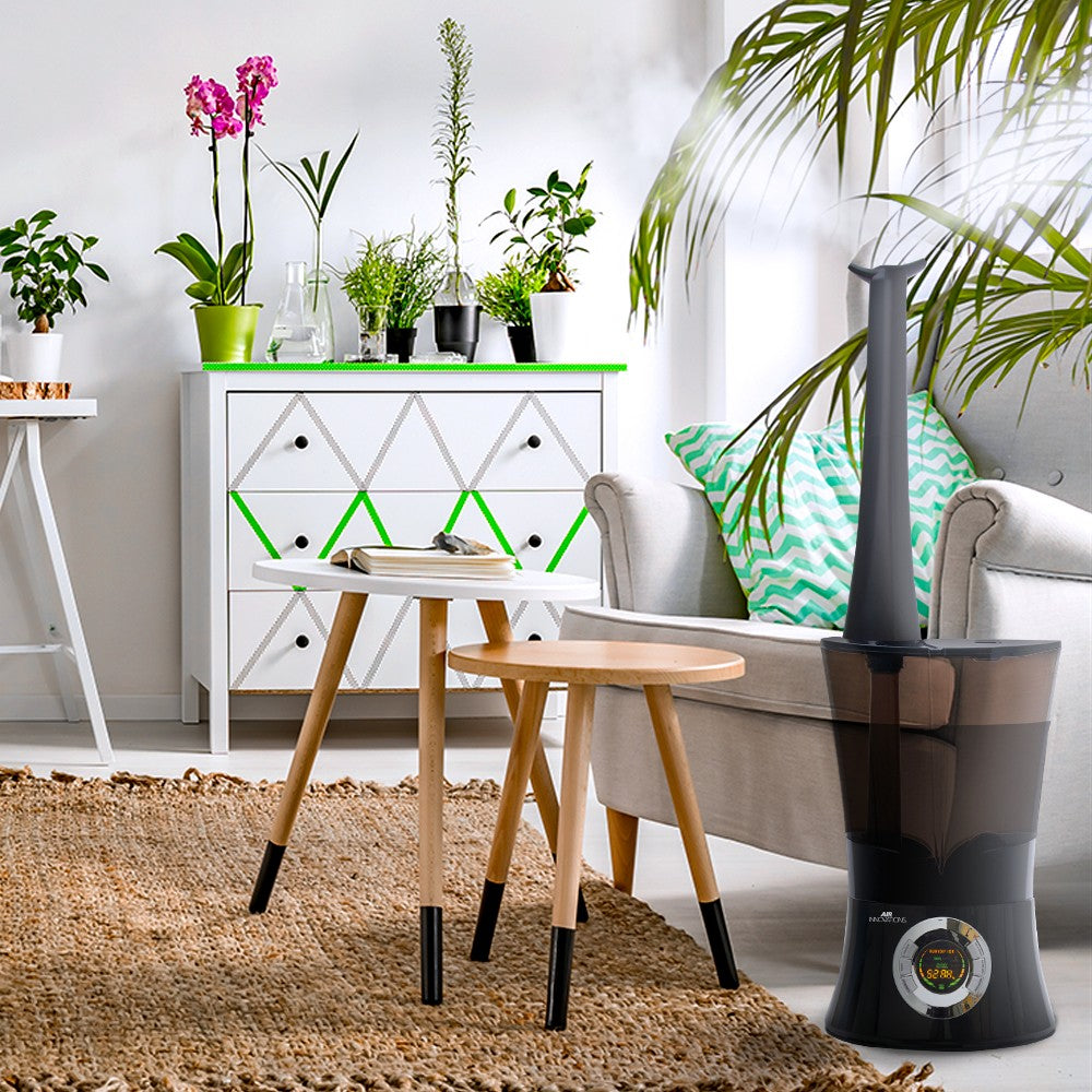 Black Air Innovations Cool Mist Humidifier - in living room