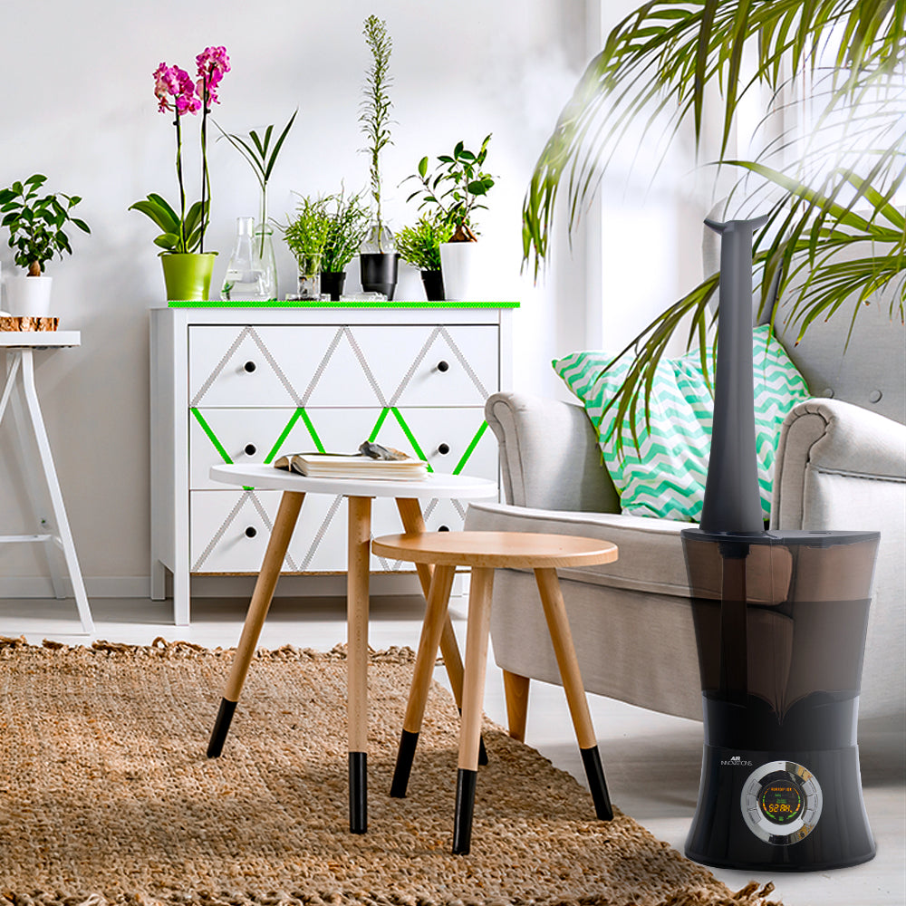 Black Air Innovations Cool Mist Humidifier - in living room