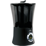 Air Innovations Cool Mist Ultrasonic Humidifier Black MH-801B-BLK - angle