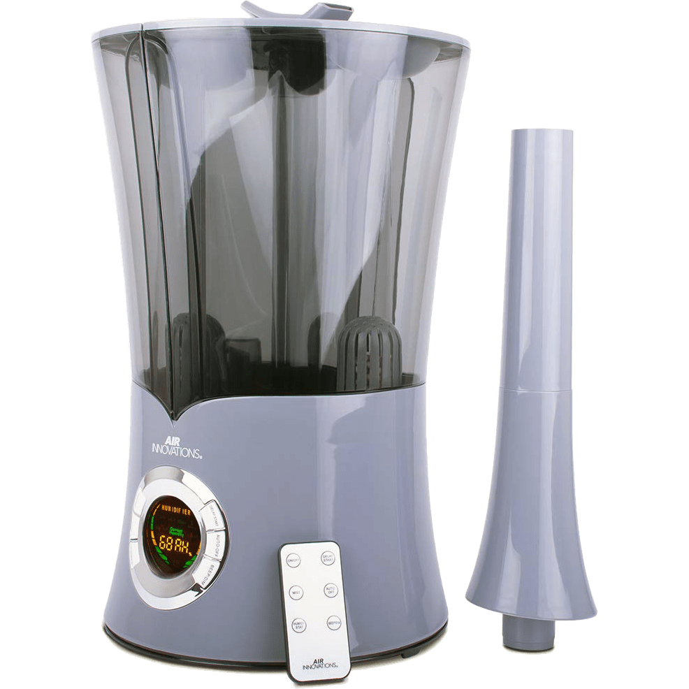 Air Innovations Cool Mist Ultrasonic Humidifier Platinum MH-801B-PLAT