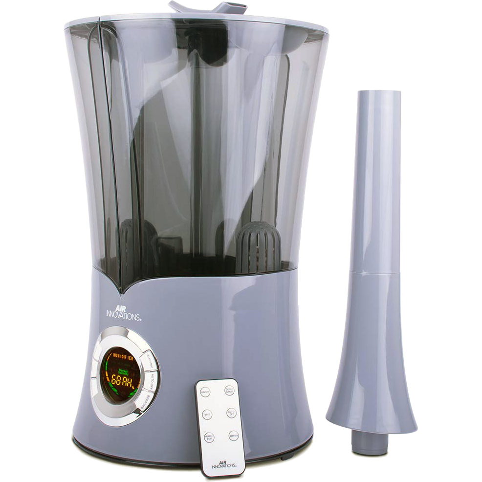Air Innovations Cool Mist Ultrasonic Humidifier Platinum MH-801B-PLAT