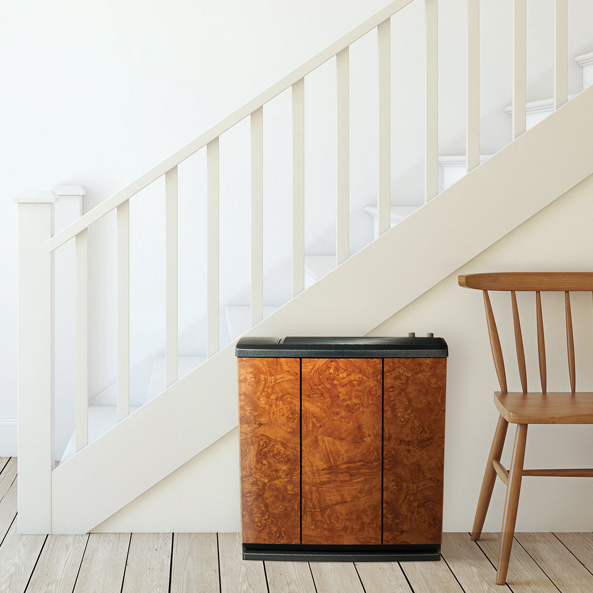 Open-Box: Bemis/Essick Air 4-Speed Console Style Humidifier - Light Oak (H12-300HB)