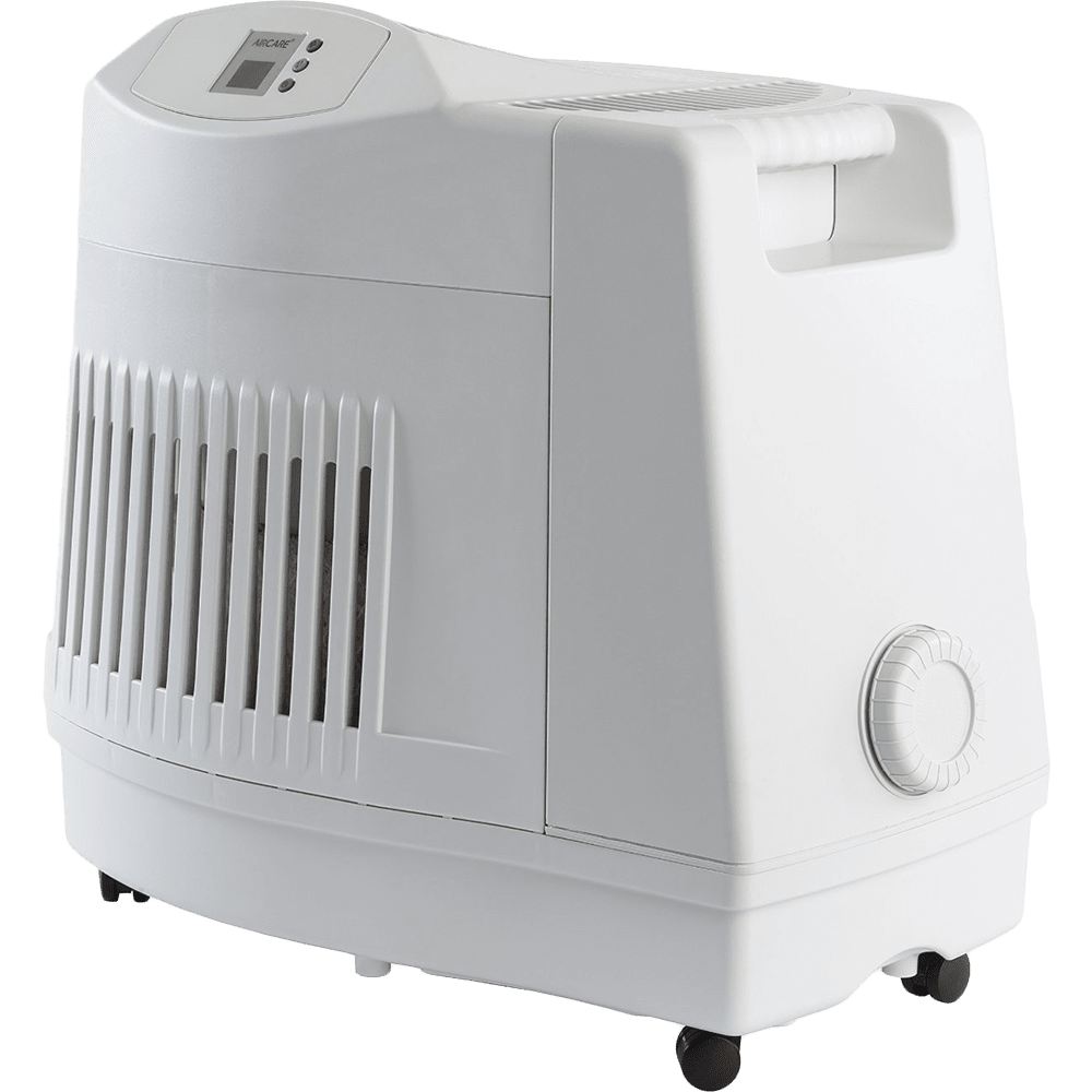 AIRCARE MA1201 Evaporative Console Humidifier - side angle view