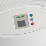 The AIRCARE MA1201 Evaporative Console Humidifier's Digital Control Panel