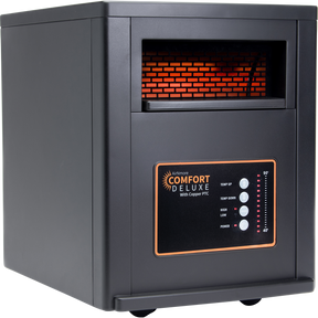 AirNmore Comfort Deluxe Infrared Space Heater - angle