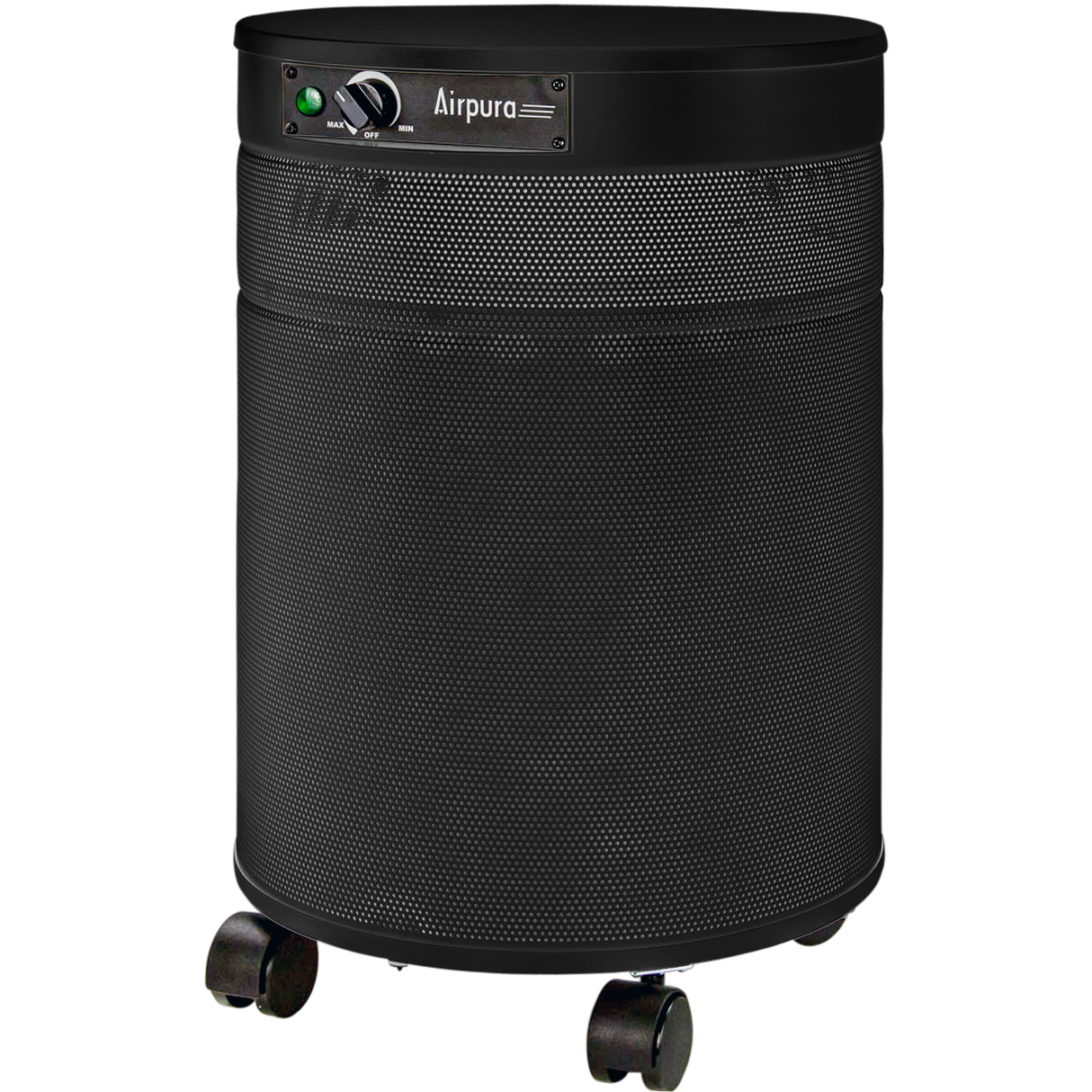 Airpura F600 Air Purifier - Black - angle
