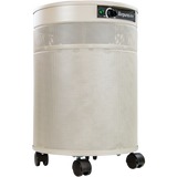 Airpura G600DLX Air Purifier - Cream - side angle