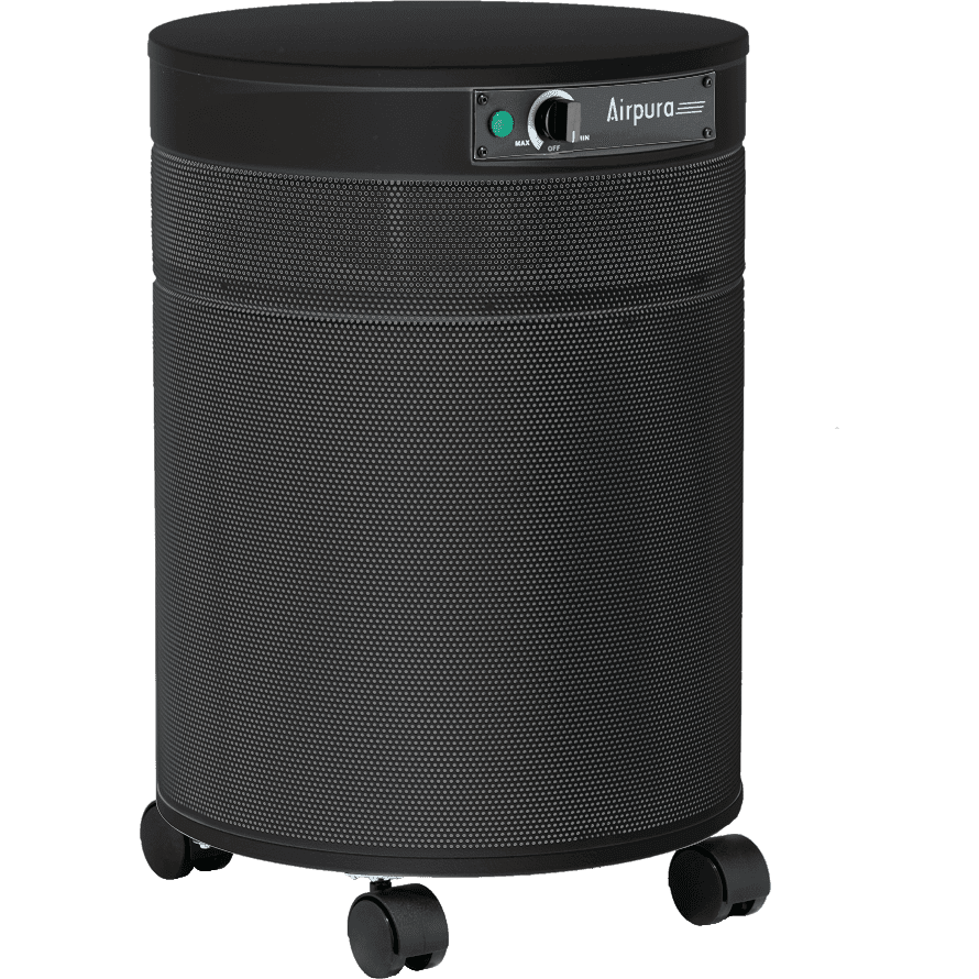 Airpura I600 Air Purifier - Black Air Purifier - Angle