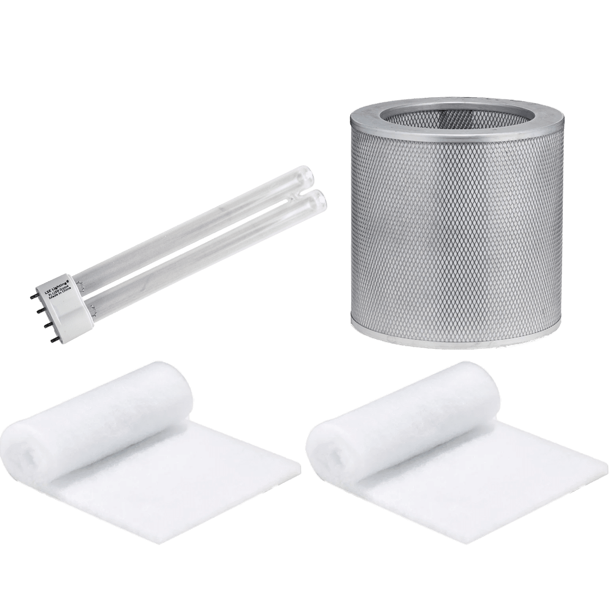 Airpura Prefilter Pk + Carbon Filter + UV Light Bundle for UV600/700/614/714 - H-Type - Main