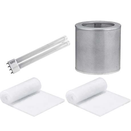 Airpura Prefilter Pk + Carbon Filter + UV Light Bundle for UV600/700/614/714 - H-Type - Main