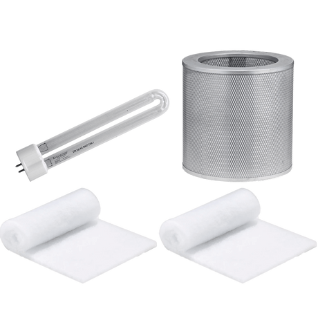 Airpura Prefilter Pk + Carbon Filter + UV Light Bundle for UV600/700/614/714 - U-Type - Main