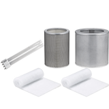 Airpura Prefilter Pk + Carbon + UV Light + HEPA Filter Bundle for UV600/700 - H-Type - Main